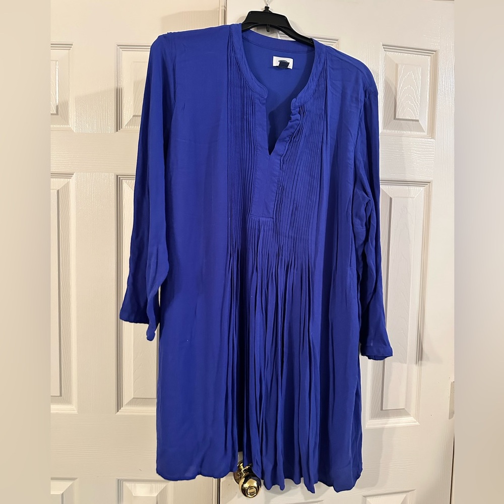 Old Navy cobalt blue dress